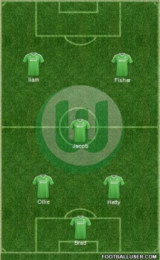 VfL Wolfsburg Formation 2014
