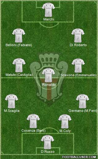 Pro Vercelli Formation 2014