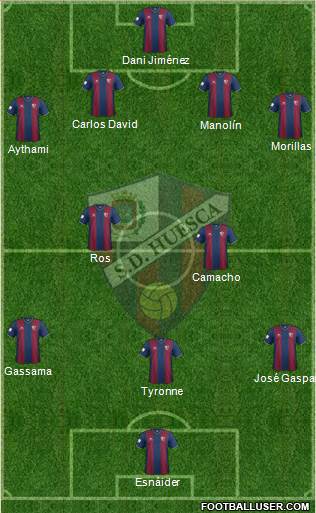 S.D. Huesca Formation 2014
