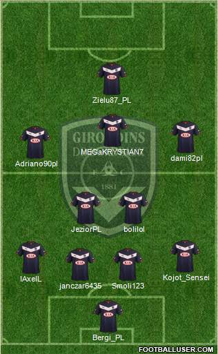 FC Girondins de Bordeaux Formation 2014