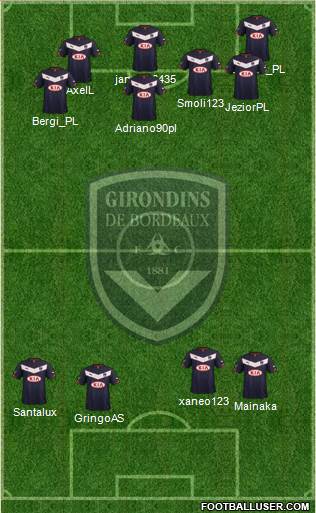 FC Girondins de Bordeaux Formation 2014