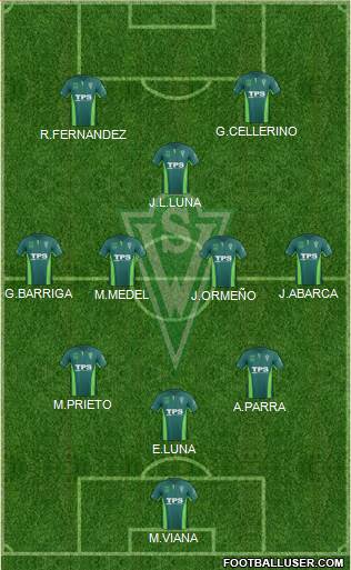 CD Santiago Wanderers S.A.D.P. Formation 2014