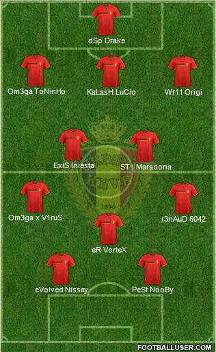 Belgium Formation 2014