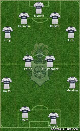 Gimnasia y Esgrima de La Plata Formation 2014