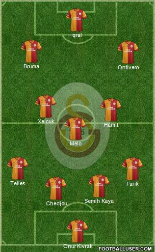Galatasaray SK Formation 2014
