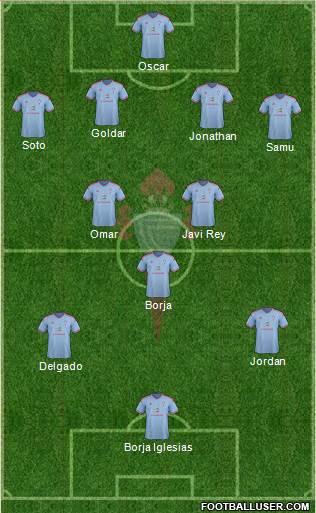 R.C. Celta S.A.D. B Formation 2014