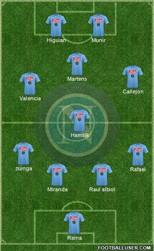 Napoli Formation 2014