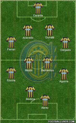 Rosario Central Formation 2014