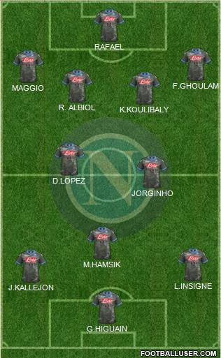 Napoli Formation 2014