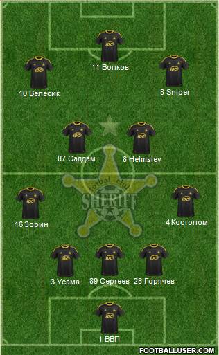 FC Sheriff Tiraspol Formation 2014
