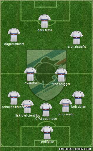 Sampdoria Formation 2014