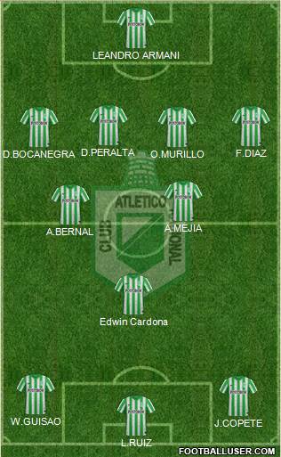 CDC Atlético Nacional Formation 2014