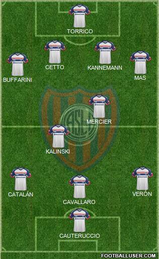 San Lorenzo de Almagro Formation 2014