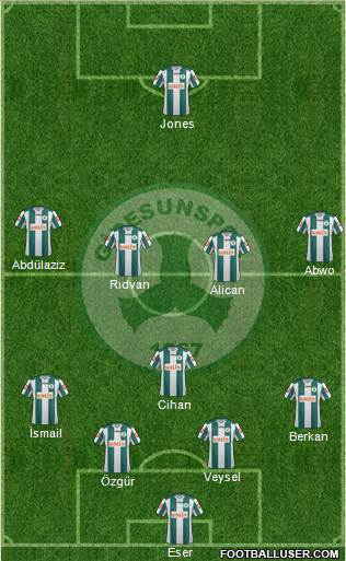 Giresunspor Formation 2014