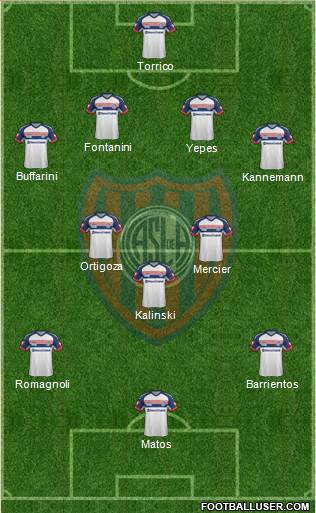 San Lorenzo de Almagro Formation 2014