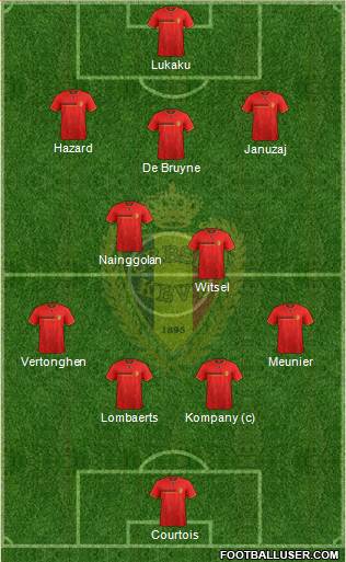 Belgium Formation 2014