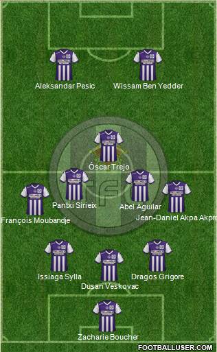 Toulouse Football Club Formation 2014