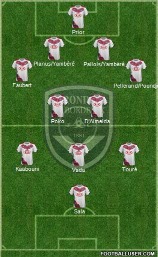 FC Girondins de Bordeaux Formation 2014