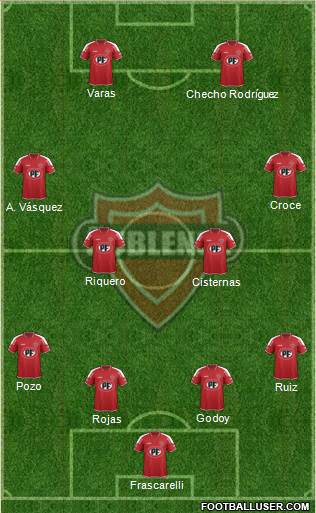 CD Ñublense S.A.D.P. Formation 2014