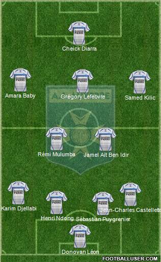 A.J. Auxerre Formation 2014