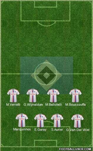 Hamburger SV Formation 2014