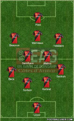En Avant de Guingamp Formation 2014