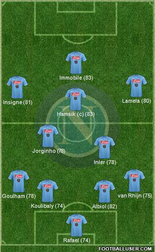 Napoli Formation 2014