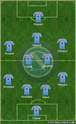 Napoli Formation 2014