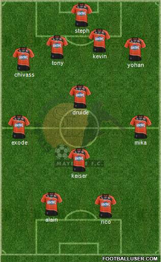 Stade Lavallois Mayenne FC Formation 2014