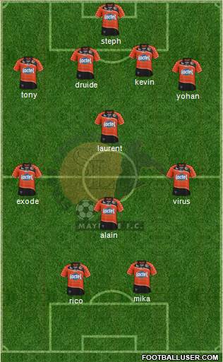 Stade Lavallois Mayenne FC Formation 2014