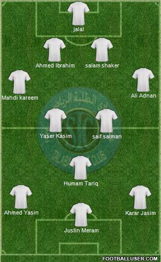 Al-Talaba Sports Club Formation 2014