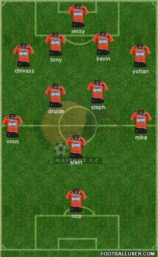 Stade Lavallois Mayenne FC Formation 2014