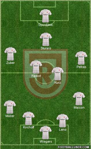 SSV Jahn 2000 Regensburg Formation 2014