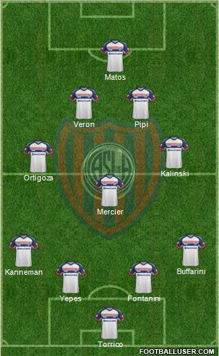San Lorenzo de Almagro Formation 2014