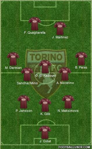 Torino Formation 2014