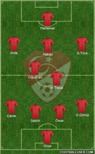 Turkey Formation 2014