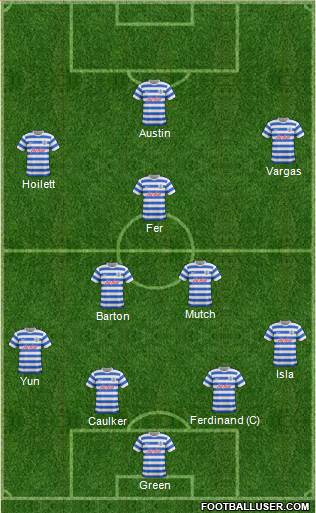 Queens Park Rangers Formation 2014