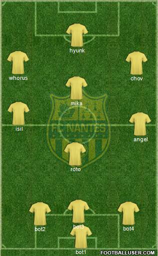 FC Nantes Formation 2014