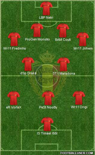 Belgium Formation 2014