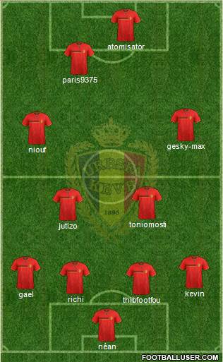 Belgium Formation 2014