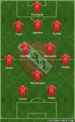 Independiente Formation 2014