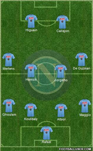 Napoli Formation 2014