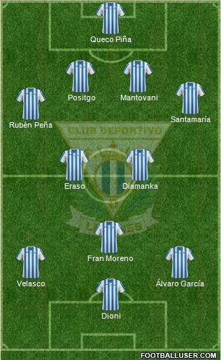 C.D. Leganés S.A.D. Formation 2014