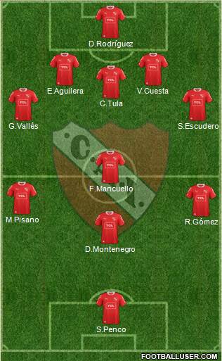 Independiente Formation 2014