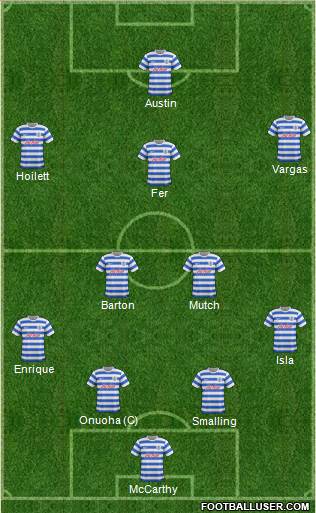 Queens Park Rangers Formation 2014