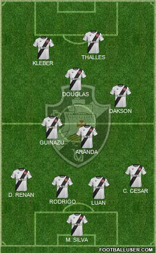 CR Vasco da Gama Formation 2014