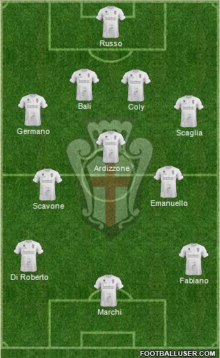 Pro Vercelli Formation 2014