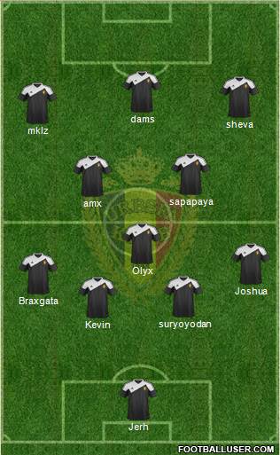 Belgium Formation 2014