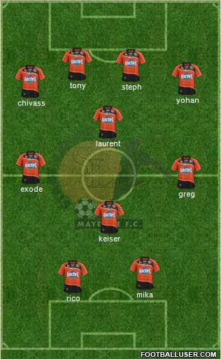 Stade Lavallois Mayenne FC Formation 2014