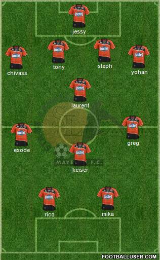 Stade Lavallois Mayenne FC Formation 2014